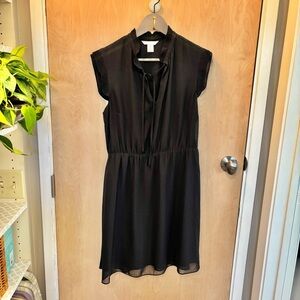 H&M Black Midi Dress